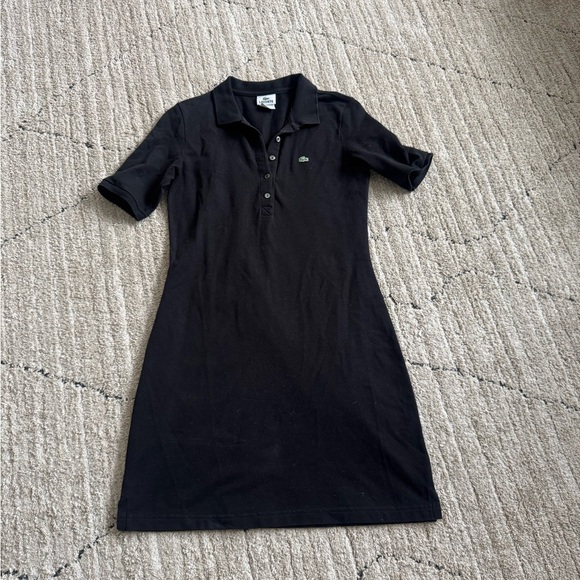 Lacoste Dresses & Skirts - Lacoste Classic Black Knitwear